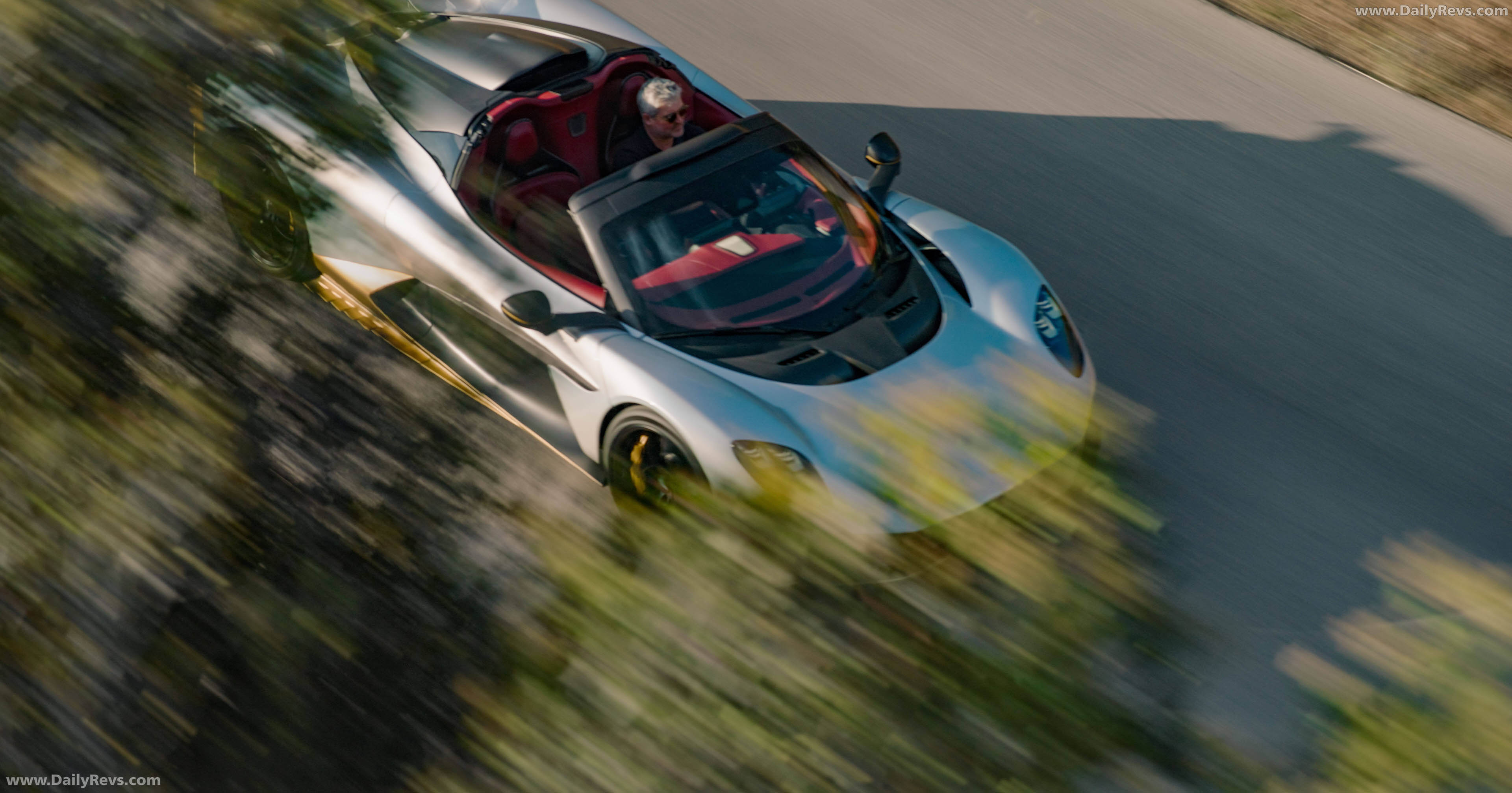 2028 Aston Martin Valhalla Spider Top View